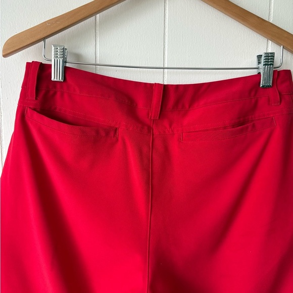 Red Mid-Thigh Shorts - Picture 5 of 5
